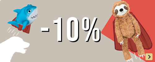 10% korting op de leukste hondenspeeltjes